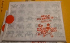 Space Invader Rare Postcard Set 2017 ‘Hello My Name Is..’ Stamped & Sealed New