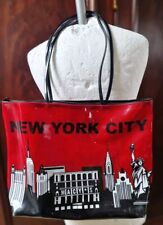 macys new york bag Red Black