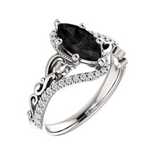 Black diamond marquise - ct,