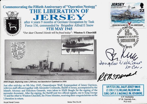 Fdc navy signed series 2 - navy,