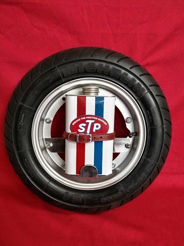Vespa aluminium spare wheel - aluminium,