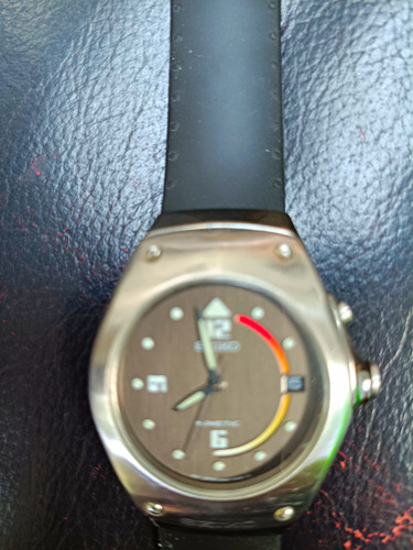 Seiko kinetic 5m42 - kinetic, grey