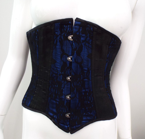 Scarletts corset blue black - corset,