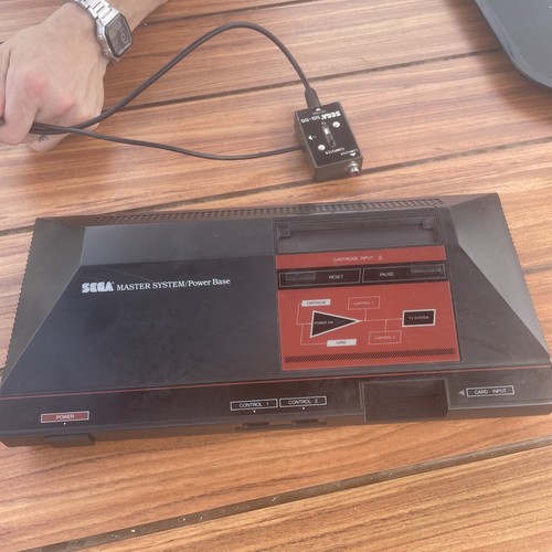 Sega master system console - system, 1