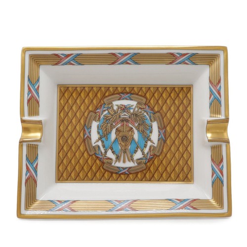 Hermes porcelain ashtray - hermes,