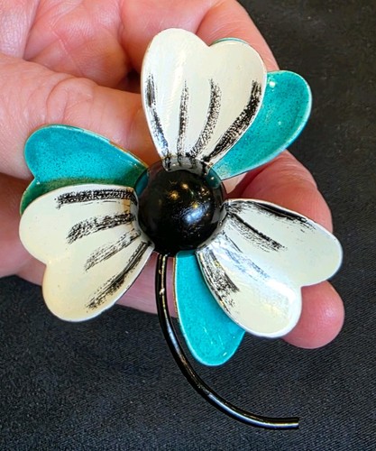 1960 enamelled metal - 1960's,
