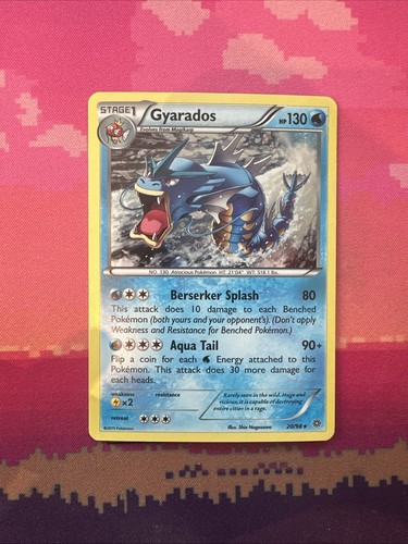 Pokemon card gyarados ancient - card,