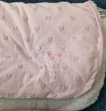 Mothercare Pink Mouse Blanket
