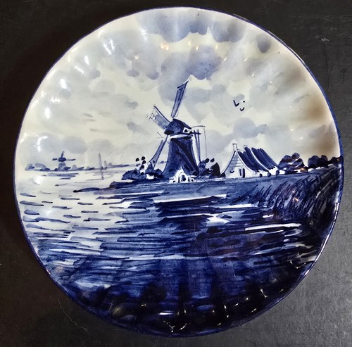 Vintage delft blue porcelain - vintage,
