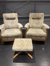 Pair Of Ercol Gina Easy Chairs