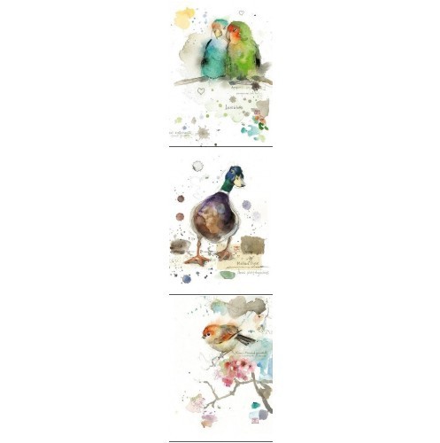 Bug art critters greeting card - art,