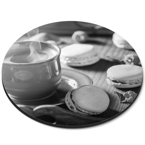 Round mouse mat coffee - mouse,