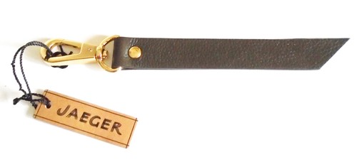 Jaeger leather key ring - ring, bag