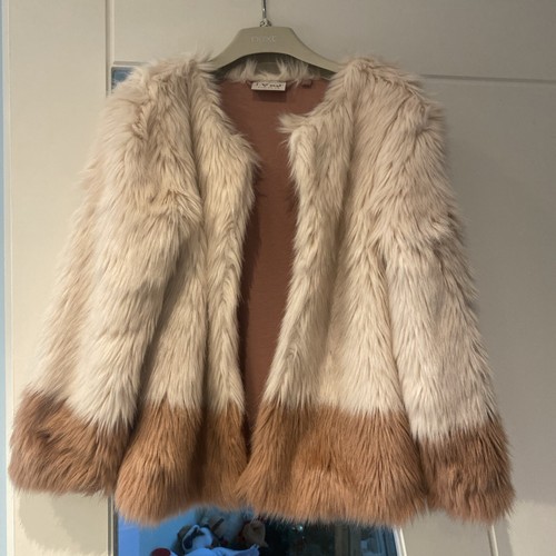 Girls next fur dress coat - dress,