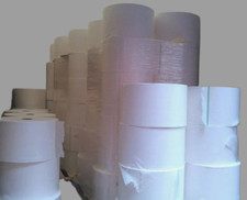 Jumbo Tea Bag Thin Tissue Paper Roll Wholesale Trade not Centrefeed Blue Roll