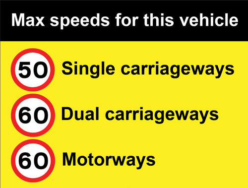 Max speed limit vehicle hgv - speed,