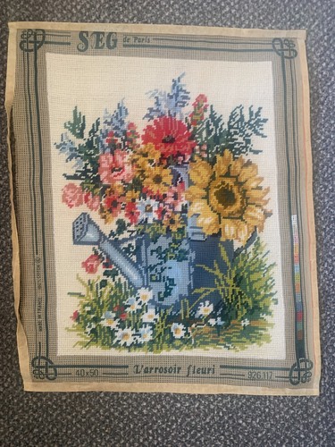 Completed tapestry panel - completed,
