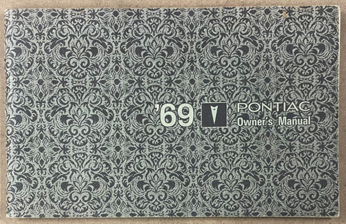 1969 pontiac owners manual - 1969,