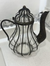 Decorative teapot glass and - teapot,