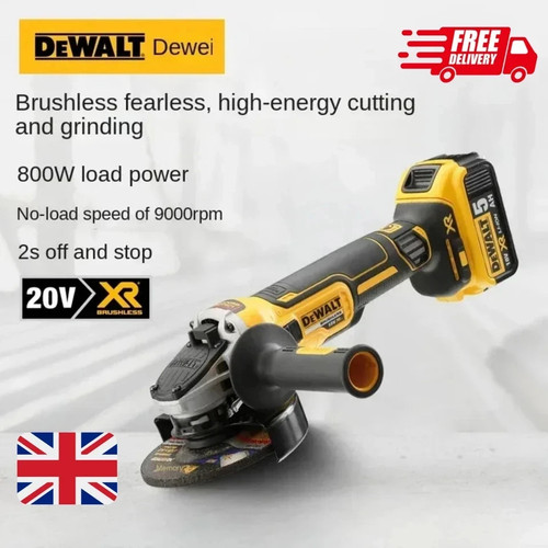 Dcg405 18v brushless angle - brushless,