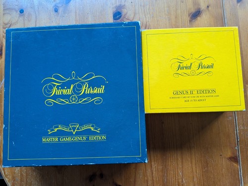 Vintage trivial pursuit genus - pursuit,