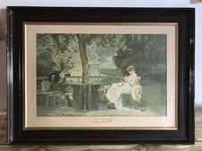 Large Framed Antique Painting