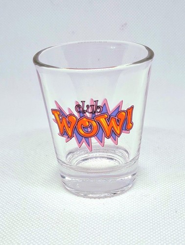 Club wow shot glass - shot,