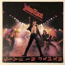 Judas Priest, Unleashed In The East, Vinyl LP, CBS 1979, EX/VG+, 1st Canada Pres