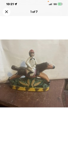Staffordshire style jockey - style, on