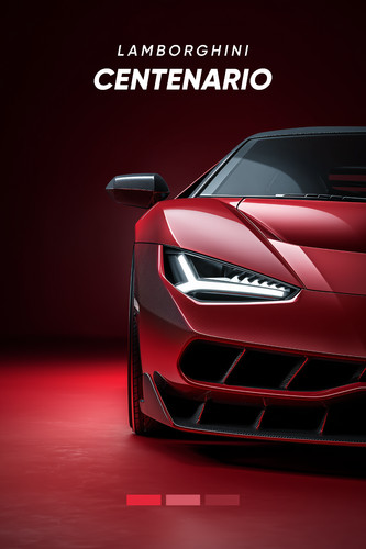 Lamborghini centenario 24x36 - lamborghini,