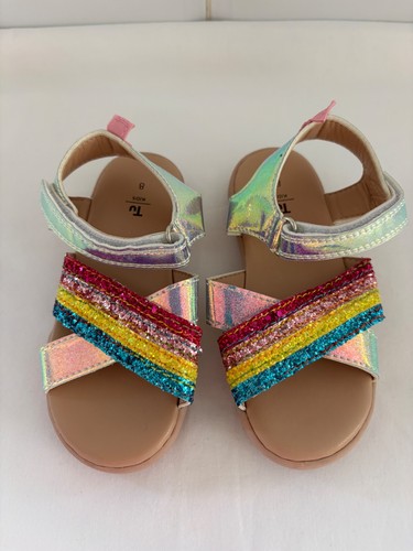 New rainbow glitter - glitter, sandals