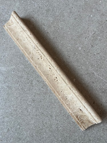 Travertine ogee bullnose - travertine,