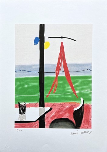 David hockney draw on - me,
