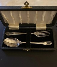 Child’s Christening Set EPNS