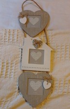 3 Photo Shabby Chic Heart