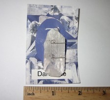 1.6" A+ NATURAL DANBURITE CRYSTAL POINT STERLING SILVER WIRE WRAP PENDANT *2