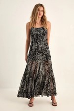 Nastygal Black Maxi Dress