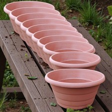 25cm Terracotta Bamboo Bulb