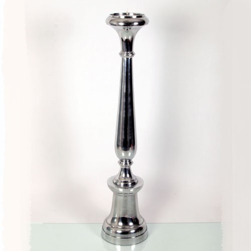 Floor lamp silver 64cm candle - floor,