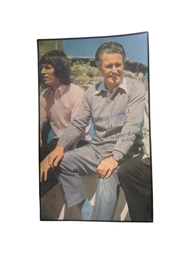 Harold shepherdson autograph - harold,