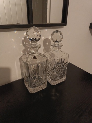 Hand crafted lead glass by - hand,