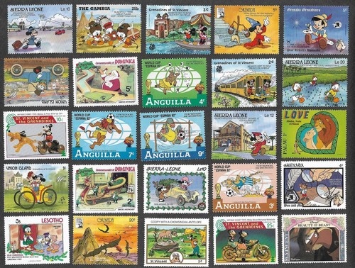 Disney stamps collection - stamps,