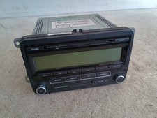 VW VOLKSWAGEN TOURAN 2011 RADIO STEREO CD PLAYER HEAD UNIT 1K0035186AA   NO CODE