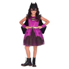 Girls Purple Batgirl Costume