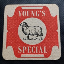 Youngs beer Mat. Uk Cat No 09