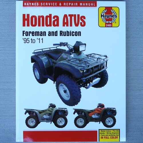1995 2011 honda foreman - honda,