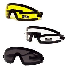 DZ Goggles for Horse Racing, Jockey, Cycling, E-Bike |Shatterproof Polycarbonate