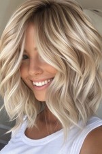 Balayage Ash Golden Blonde