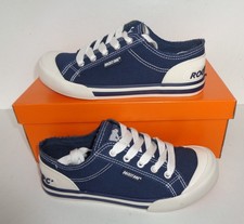 Rocket Dog Ladies Womens Trainers Lace Up Casual Red Shoes New RRP £50 UK Size 3