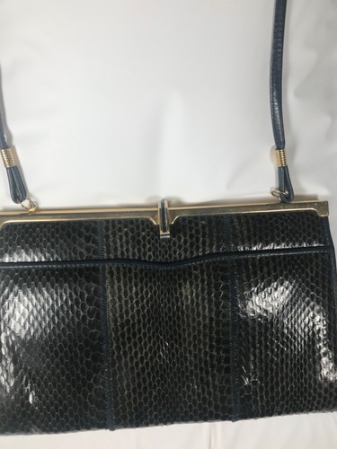 Vintage genuine black snake - vintage,